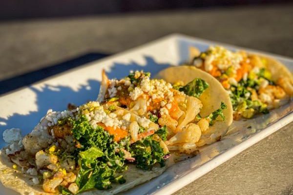 Charred Cauliflower Tacos Zim Zari California Coastal Grill